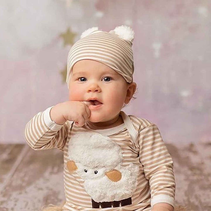 Little Lamb Matching Cap - Haute Baby