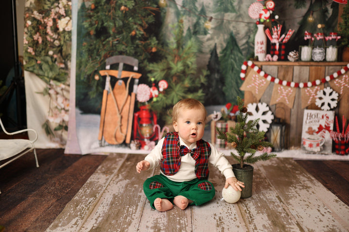 Christmas Carol Infant Toddler Boys Holiday Set - Haute Baby