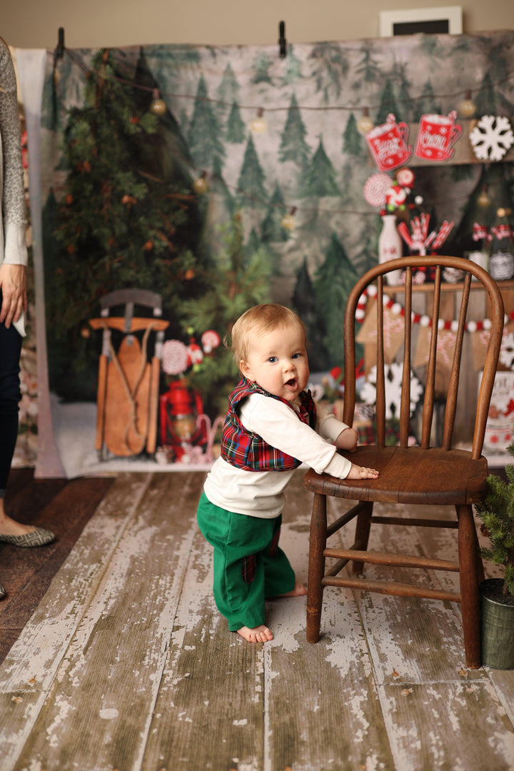 Christmas Carol Infant Toddler Boys Holiday Set - Haute Baby