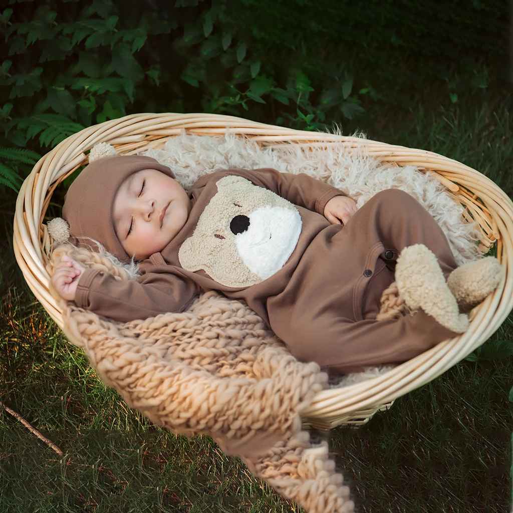 Best Quality Bear Wear Infant Boys Footie Online