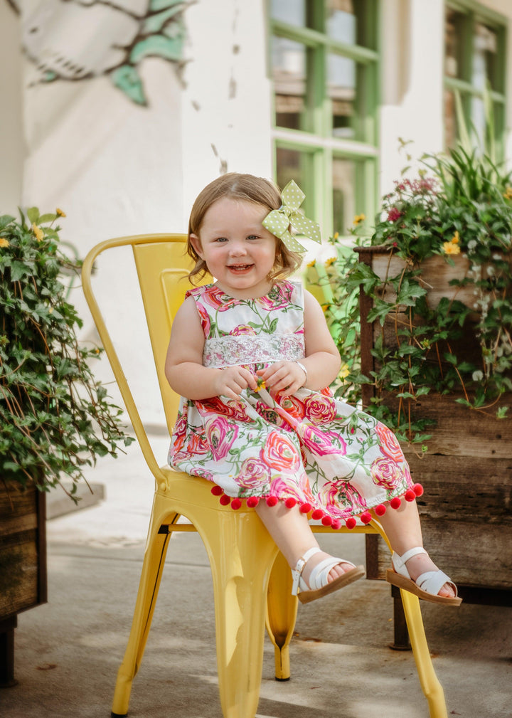 Best Quality Blooming Aisle Bow for Baby Girls