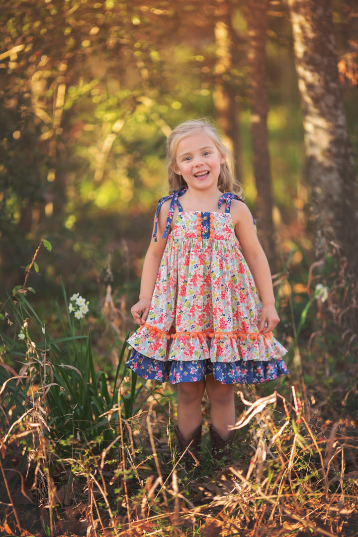 Best Quality Tropical Dress for Girls