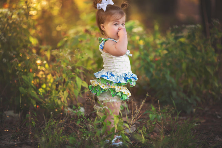 Buy Best Quality Daisy Bloom Newborn Girls Diaper Set for Baby Girls