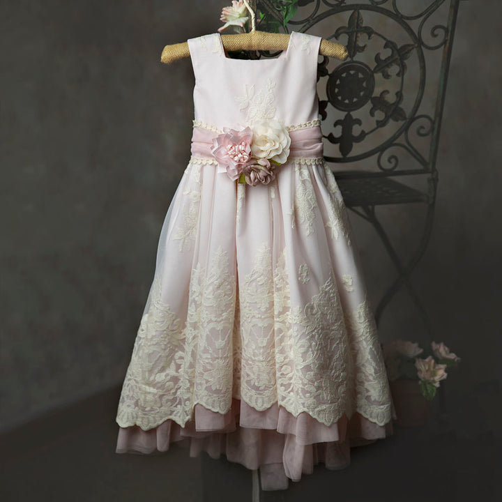 Elouise Heirloom Hi Lo Dress for Baby Girl