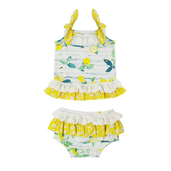 Lemon Drop Diaper Set