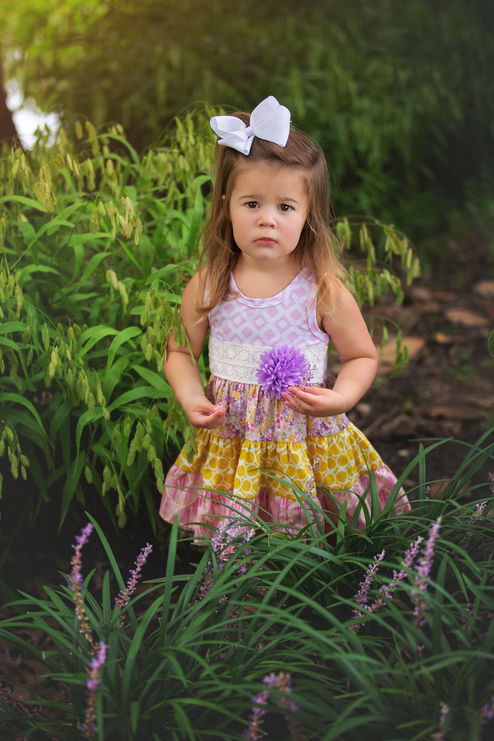 Lavender Haze Little Big Girls Dress