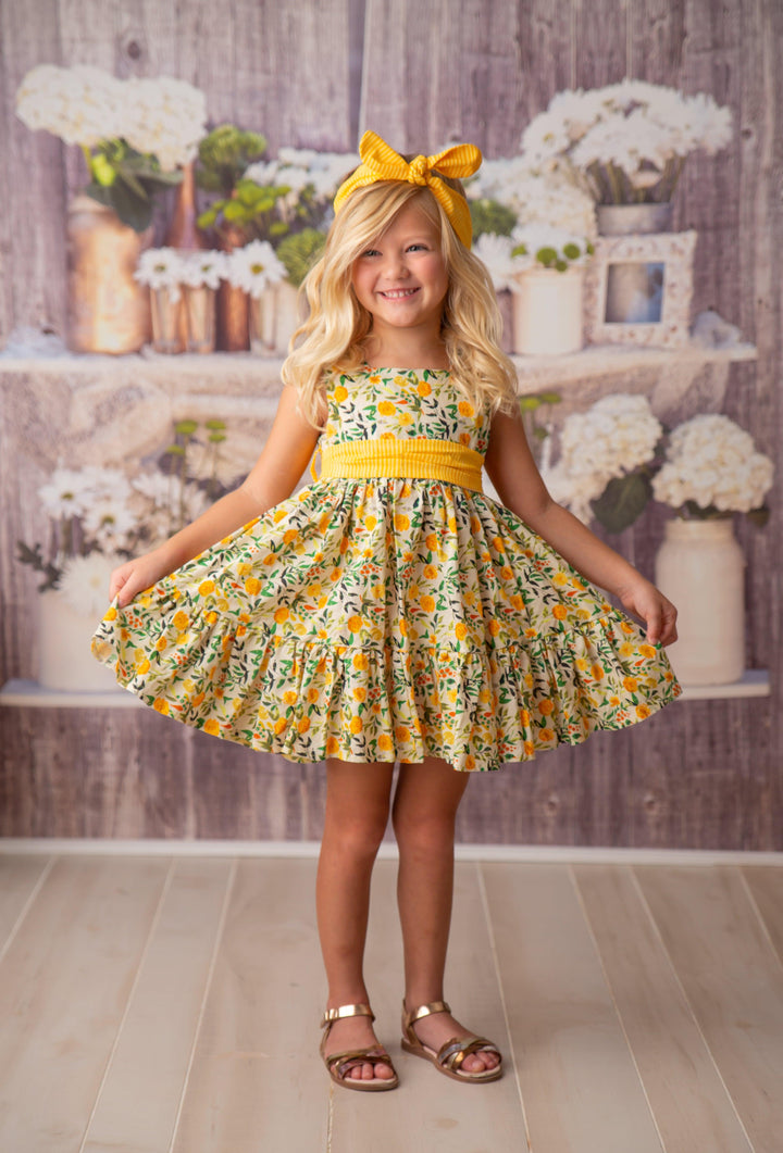 Marigold Garden Dress