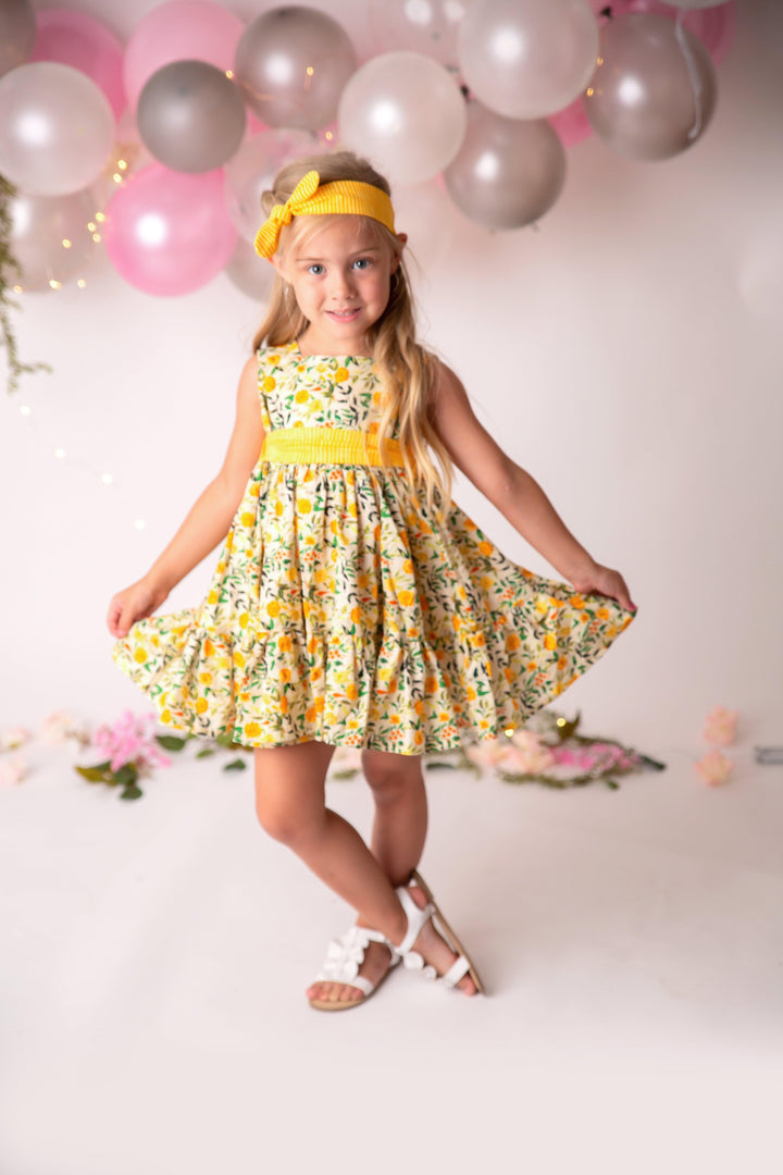 Marigold Garden Dress for Baby Girls