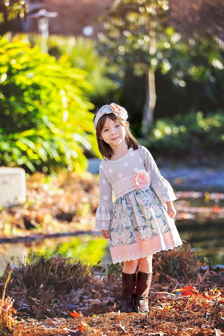 Polka Dreams Dress for Baby Girls