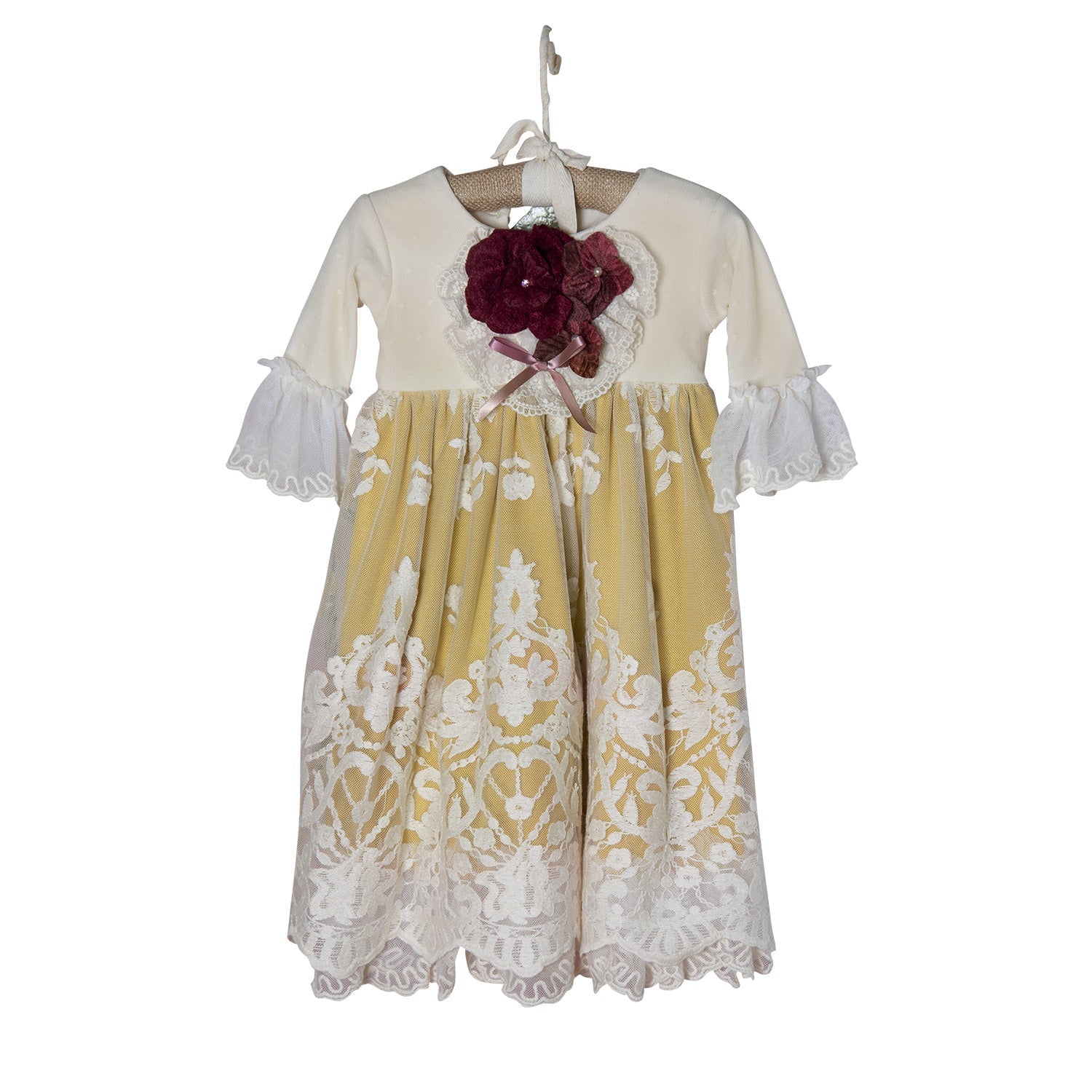 Premium Quality Amelia Gown for Baby Girls - Haute Baby