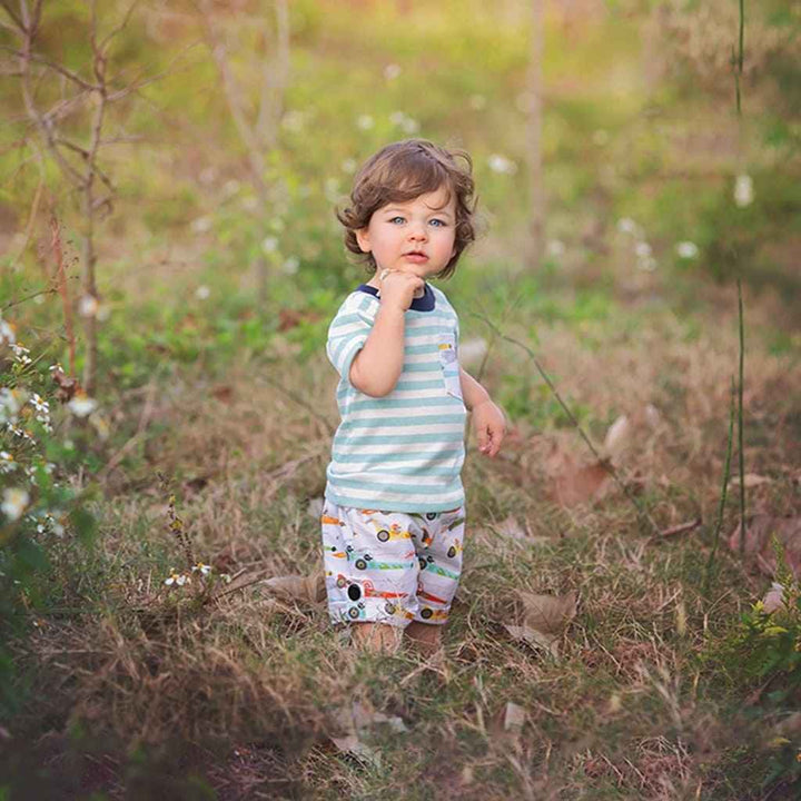 Shop Ready Set Go Newborn Boy Short Set