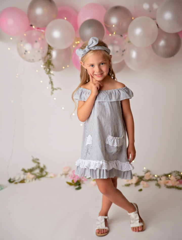 Summer Time Little Big Girls Dress