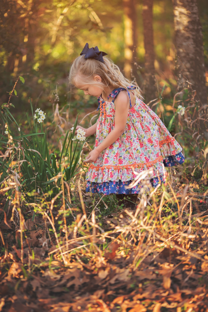 Tropical Dress for Girls