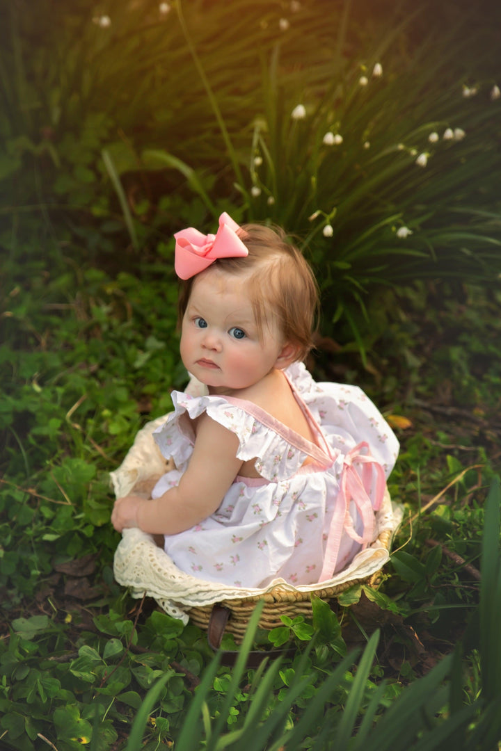 Vintage Charm Infant Toddler Girls Bubble