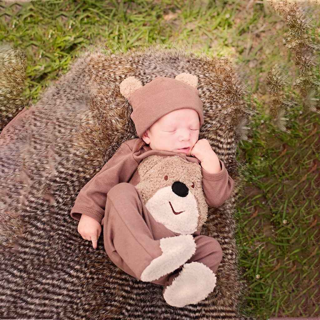Bear Wear Infant Boys Footie