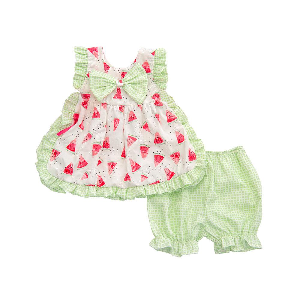 Best Quality Mia'S Melons Apron Set Online - Haute Baby