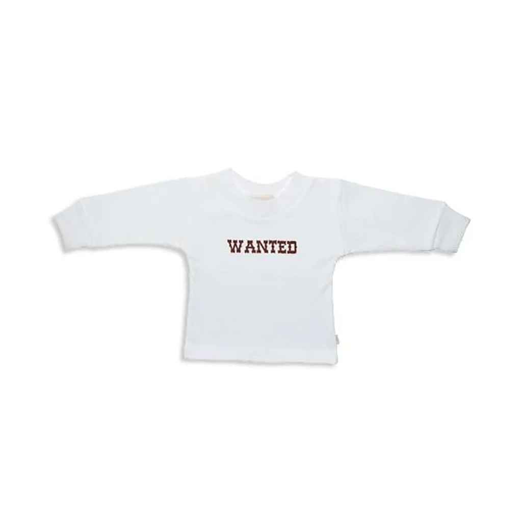 Buy Chuckwagon Gang Infant Toddler Boy Wanted Ls Tee - Haute Baby