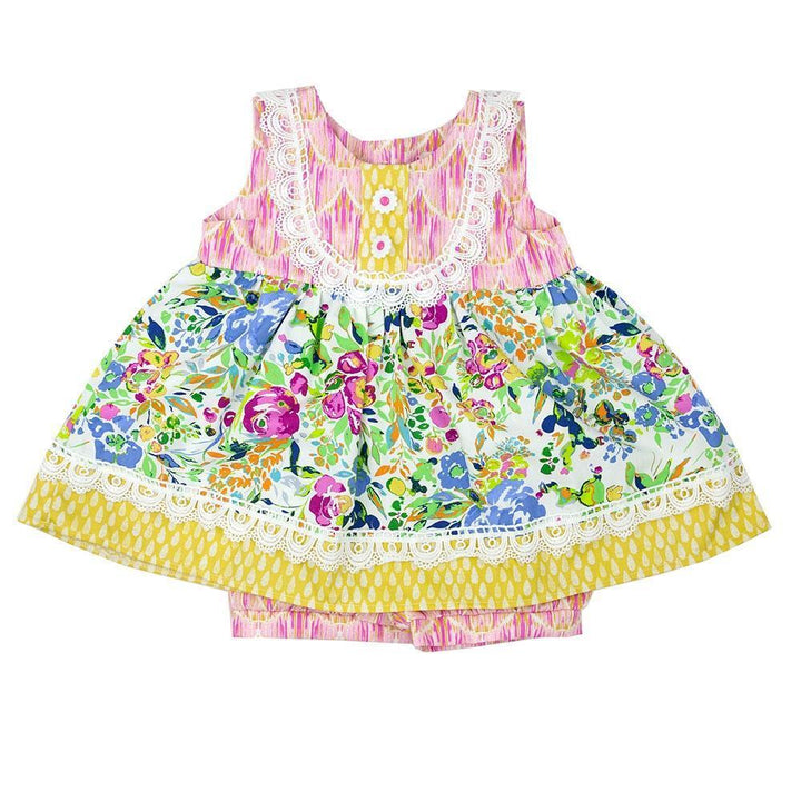 Buy Floral Fantasy Little Girls Short Set Online - Haute Baby