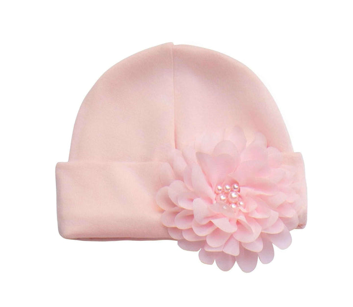 Chic Petit Baby Girls Flap Cap