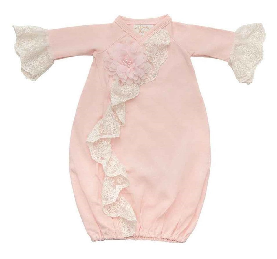 Chic Petit Baby Girls Take Me Home Gown