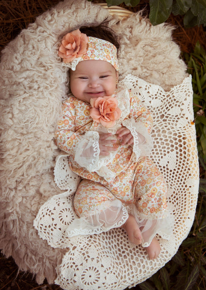 Haute Baby Cinnamon Sugar Gown Dress