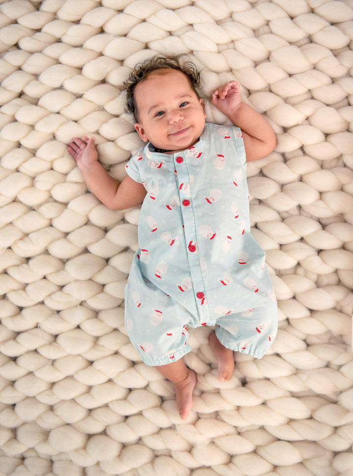 Haute Baby Dear Santa Boy Romper