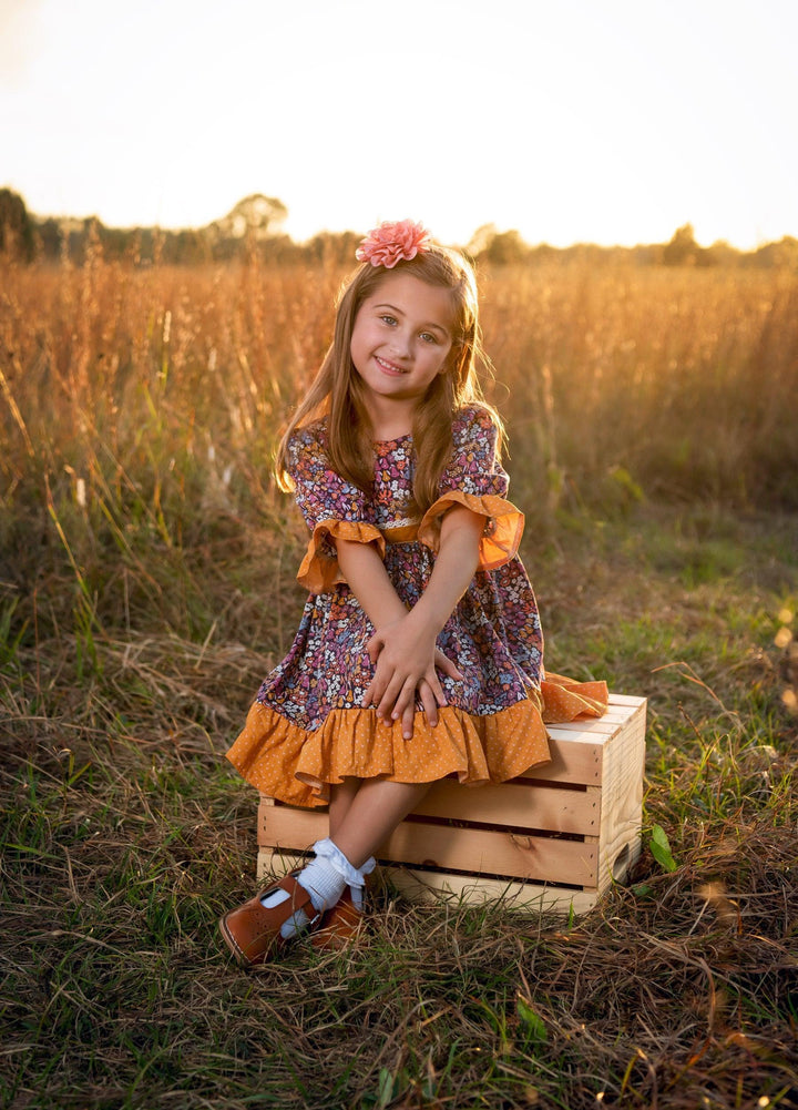 Haute Baby Plum Pretty Girl Dress