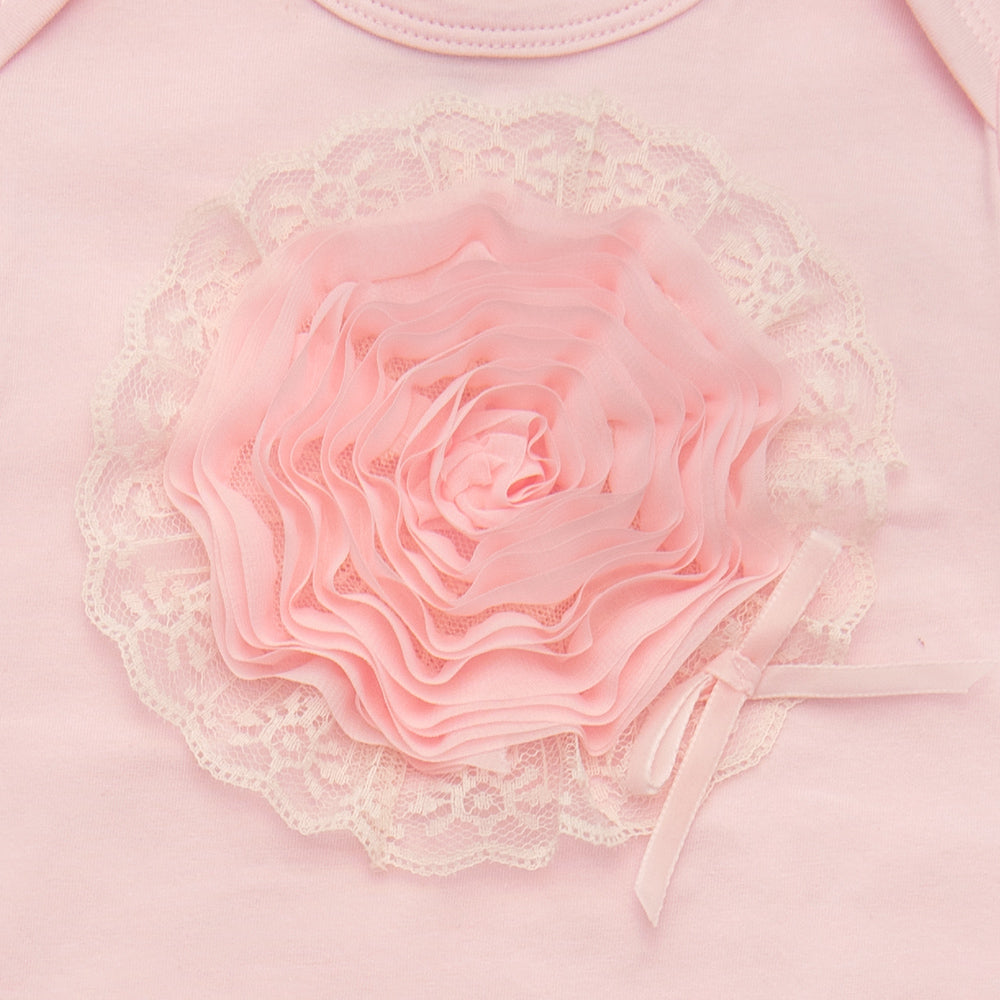 Pink Lullabye Newborn Baby Girls Gown