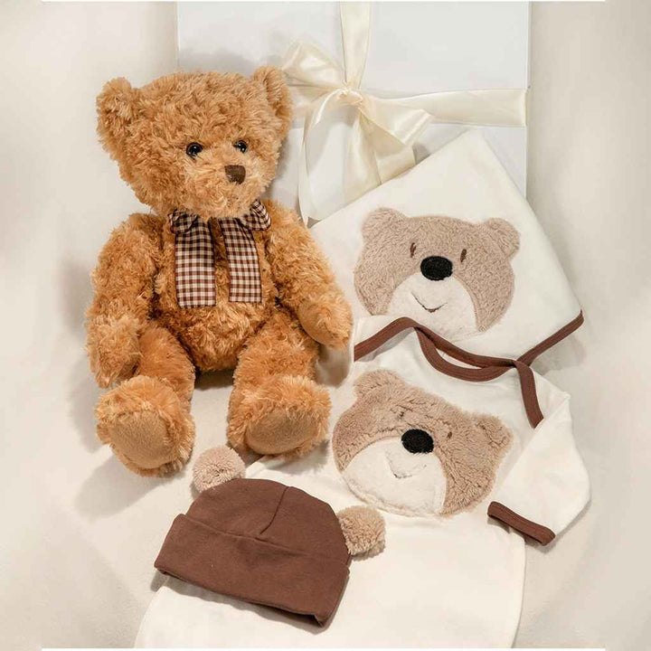 Haute Baby Bear Wear Gown Set