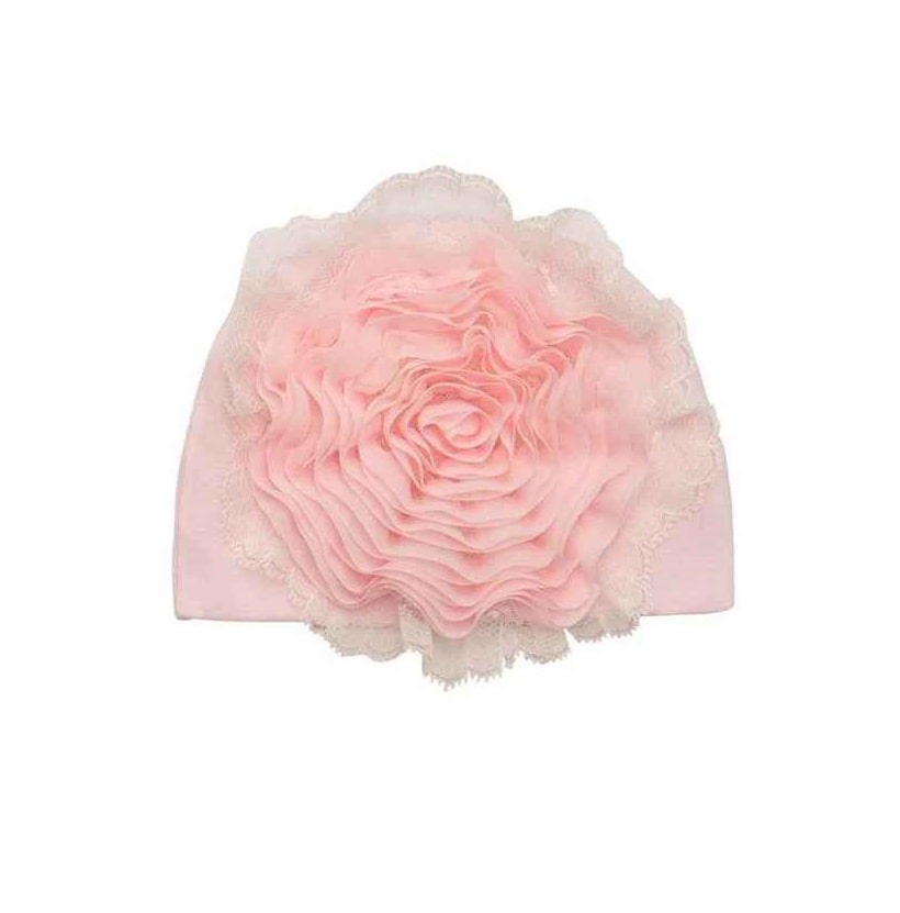 Lullabye Pink Cap For Baby Girl