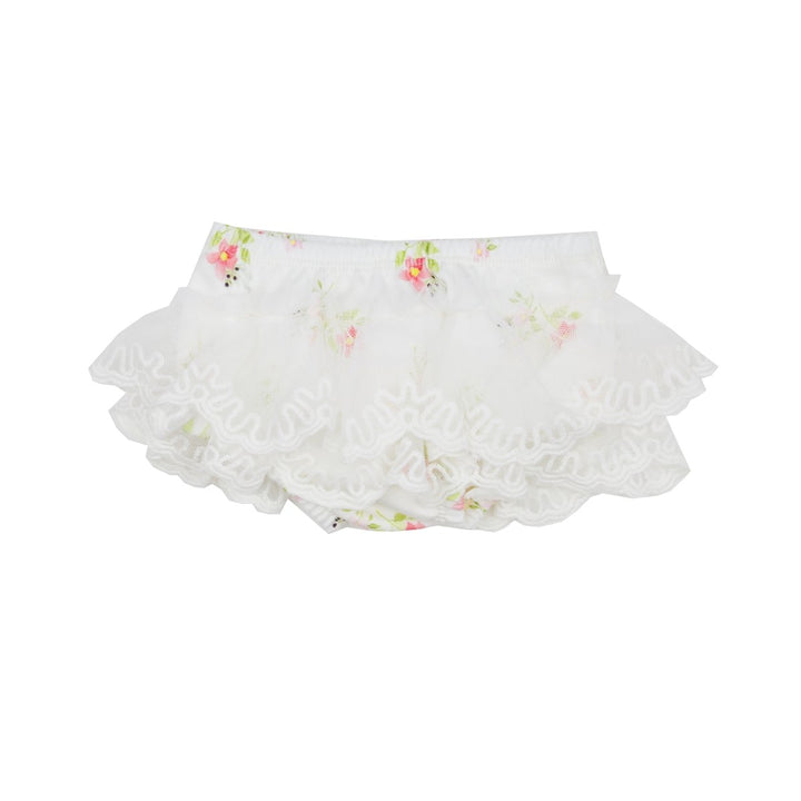 Haute Baby Tiny Petals Infant Girls Diaper Cover