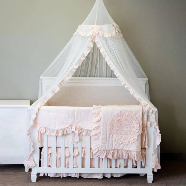 Shop Nursery Crib Lace Tulle Canopy for Newborns
