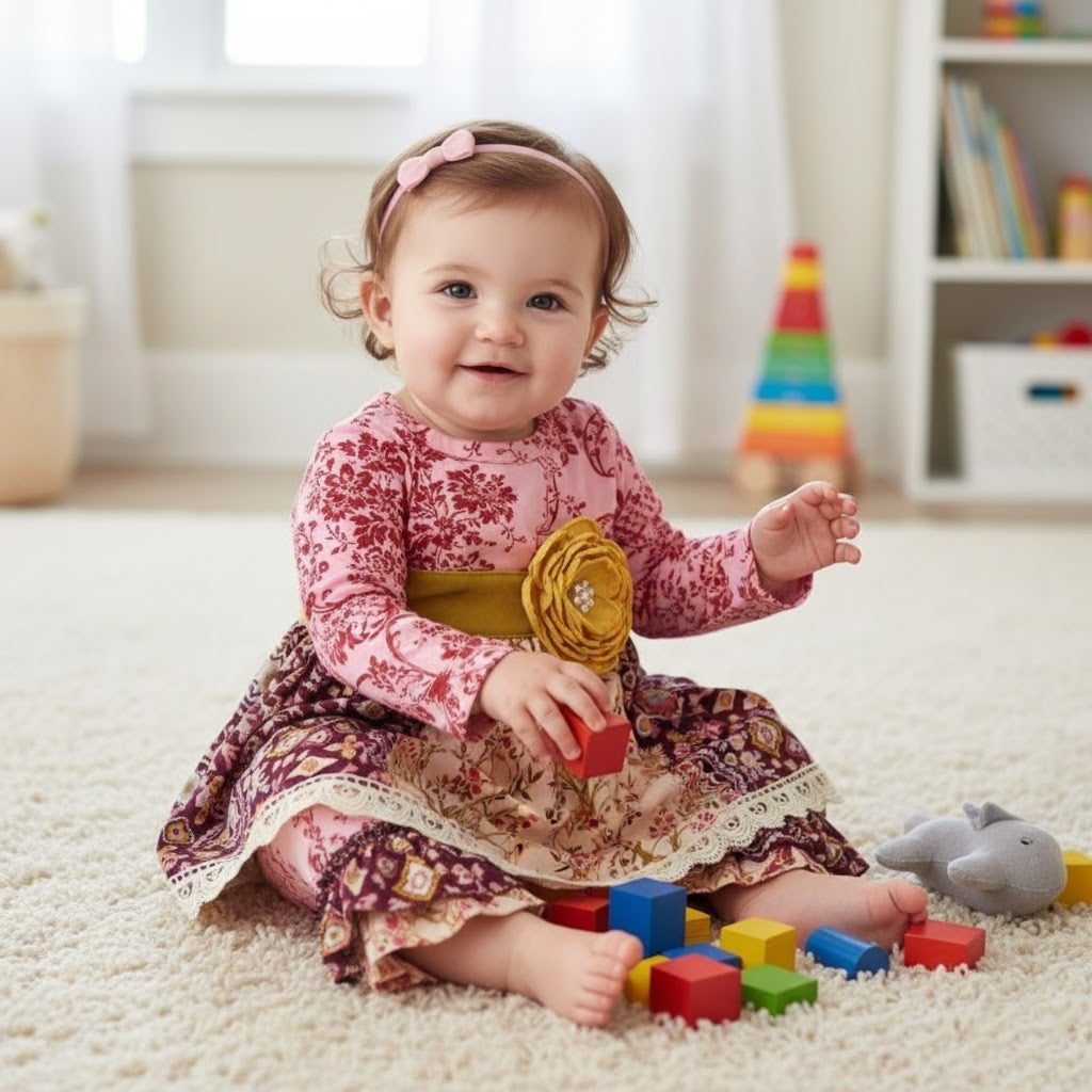 Cranberry Garden Swing Set