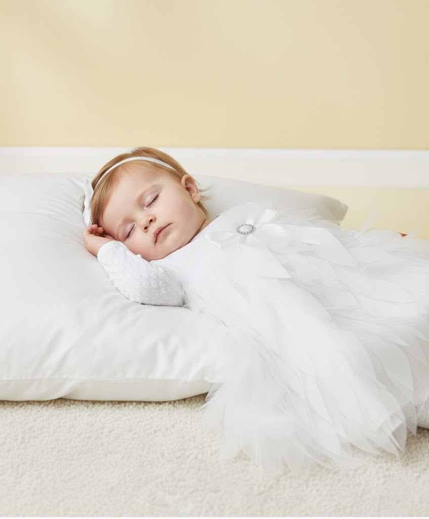 Swan Lake Newborn Girls Gown