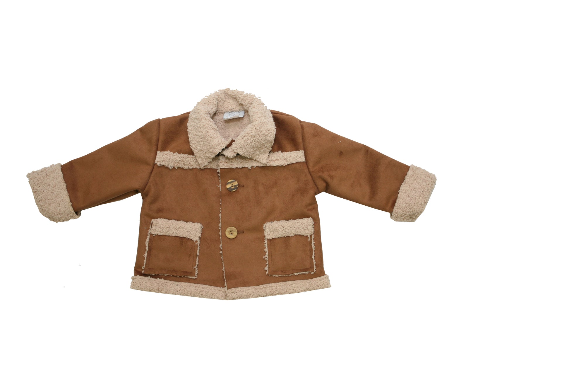 Best Quality Bear Wear Suede Boy Jacket Online - Haute Baby