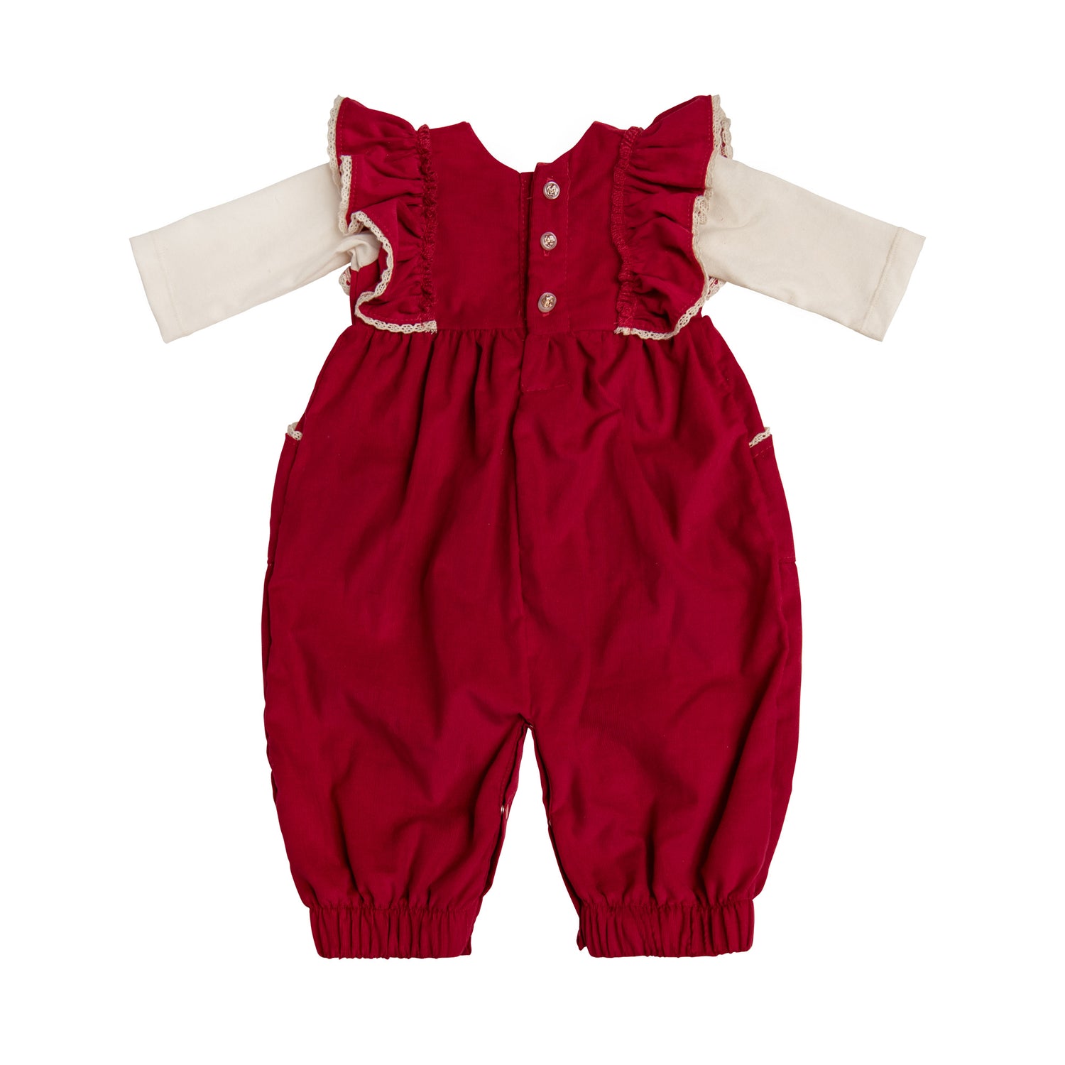 Best Quality Blessed & Thankful Red Romper