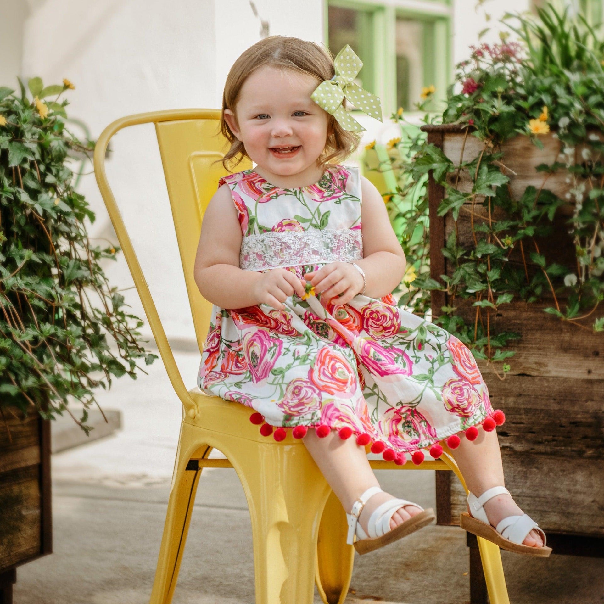 Best Quality Blooming Aisle Dress for Newborn Babies 