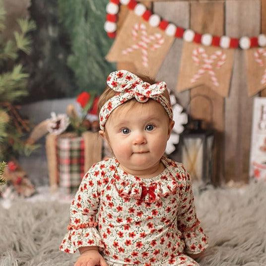 Best Quality Holly Jolly Headband for Baby Girls 