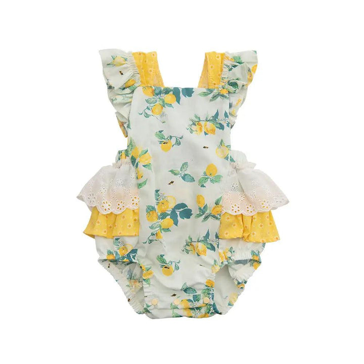 Best Quality Lucy'S Lemonade Sunsuit for Newborns
