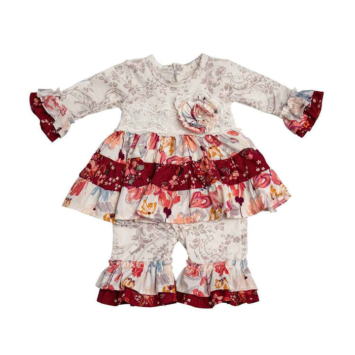 Best Quality Rosewood Romper for Baby Girls - Haute Baby