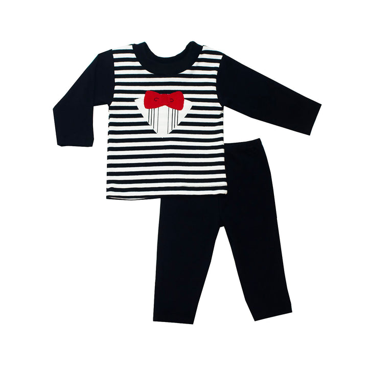 Best Quality Tuxedo Baby Infant Boys Legging Set - Haute Baby