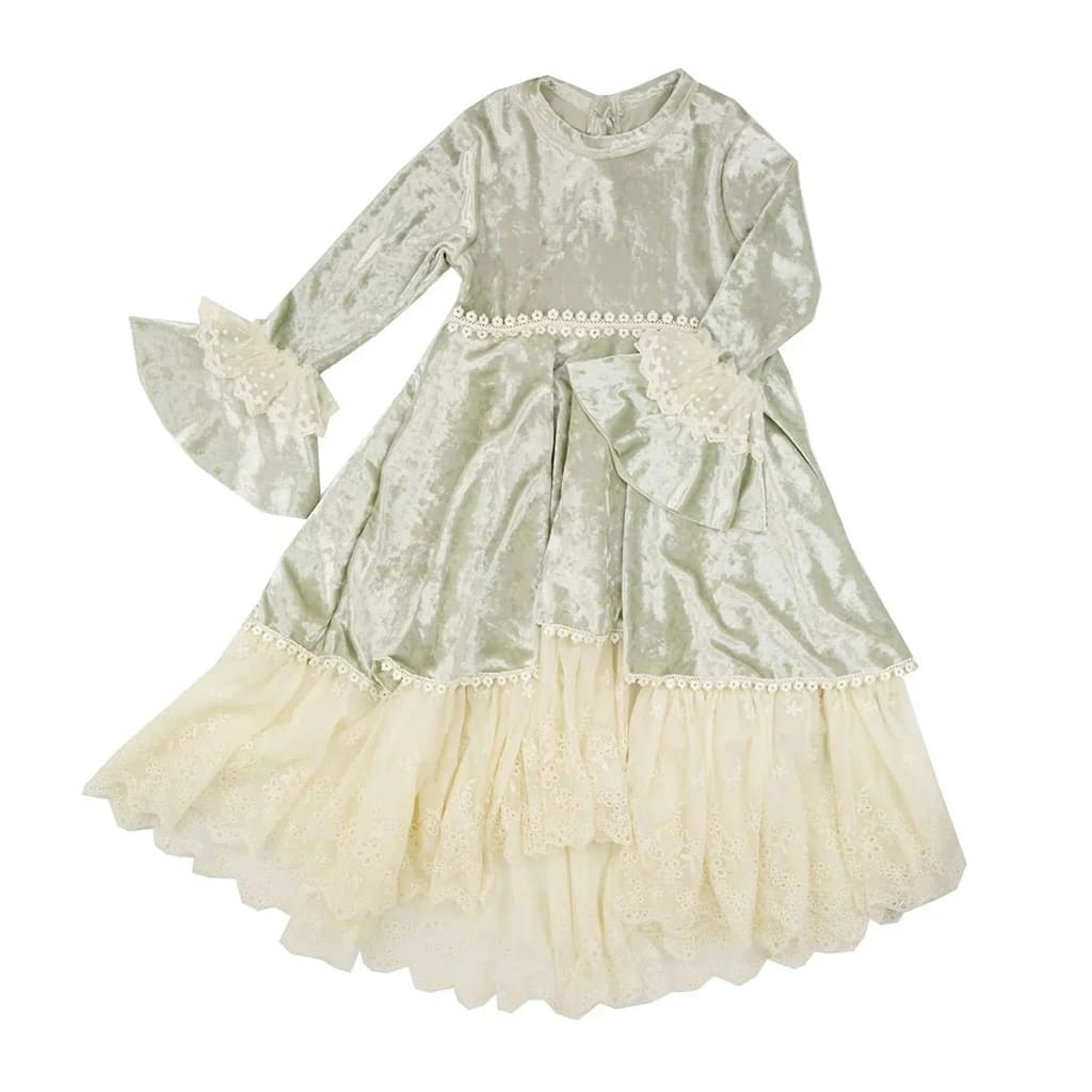 Buy Abigail Big Girls Hi Lo Dress for Baby Girls Online - Haute Baby