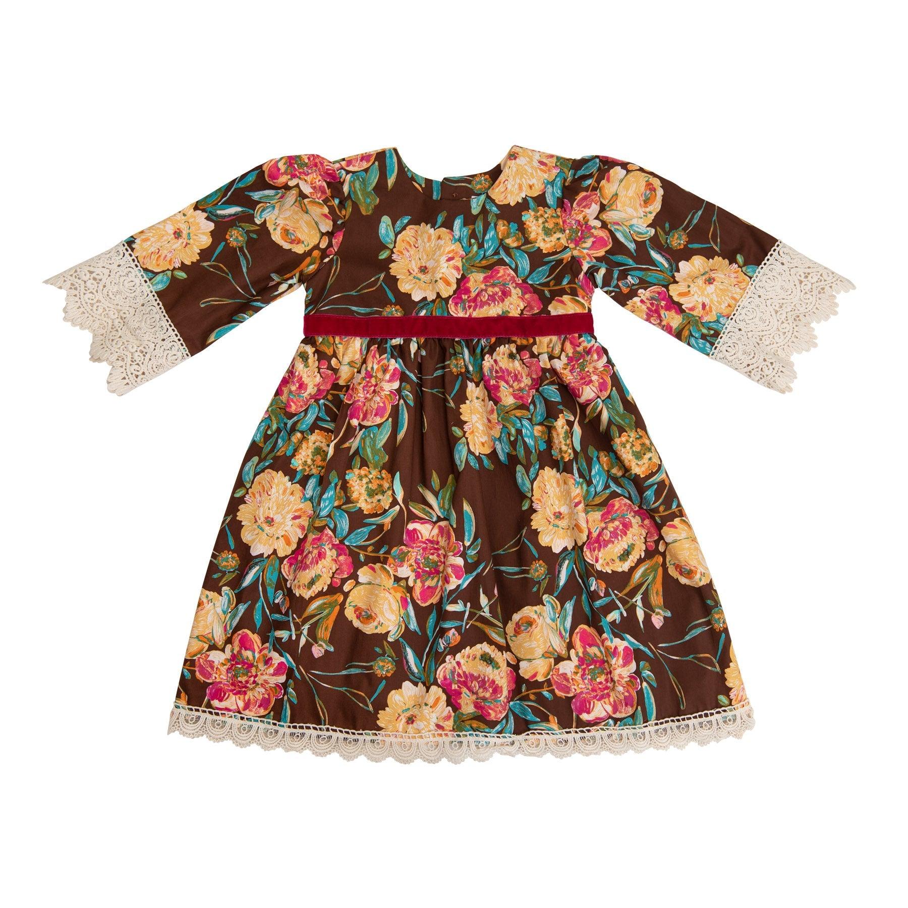 Buy Atumn Bloom Dress for Newborns and Toddlers - Haute Baby
