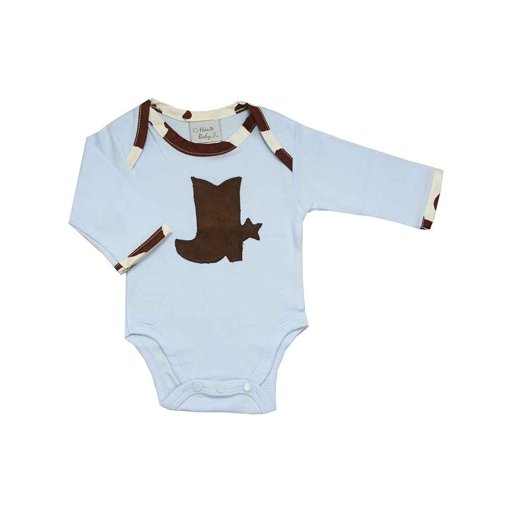 Buy Chuckwagon Gang Baby Boy Ls Onesie for Toddlers - Haute Baby