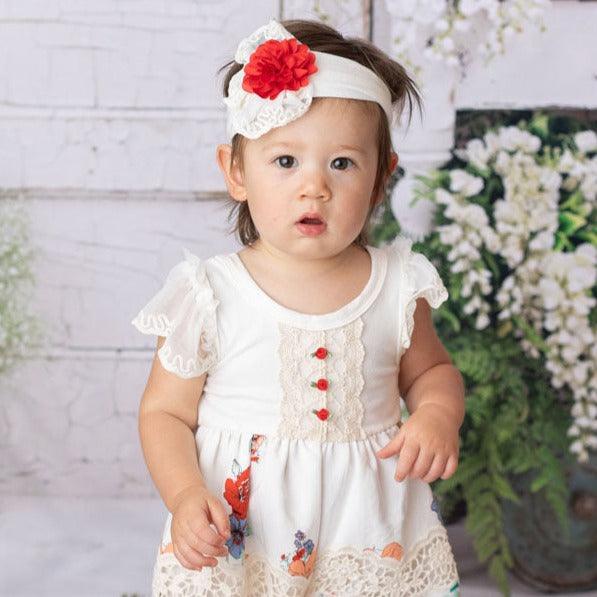 Buy Ella'S Bouquet Headband for Baby Girls 