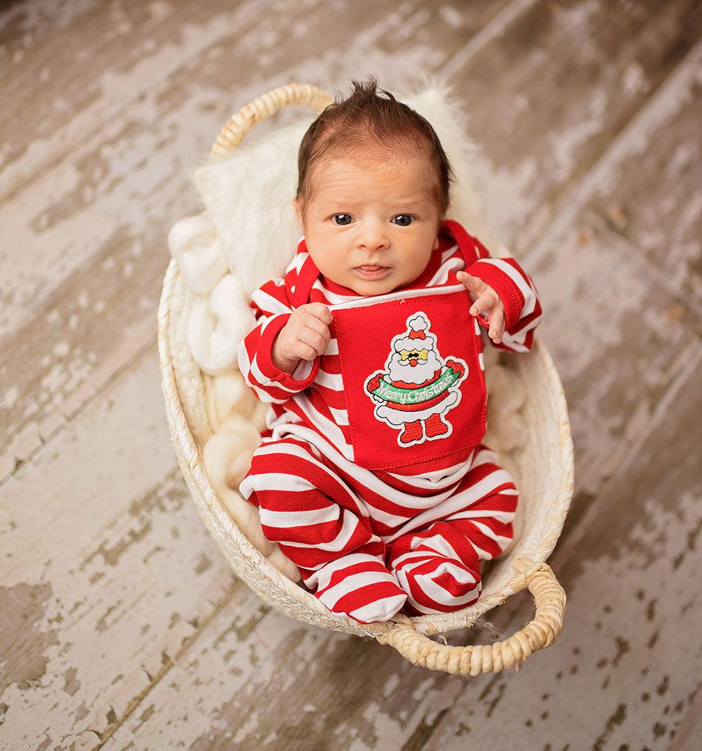 Buy Holly Jolly Boy Footie for Newborns and Toddlers 
