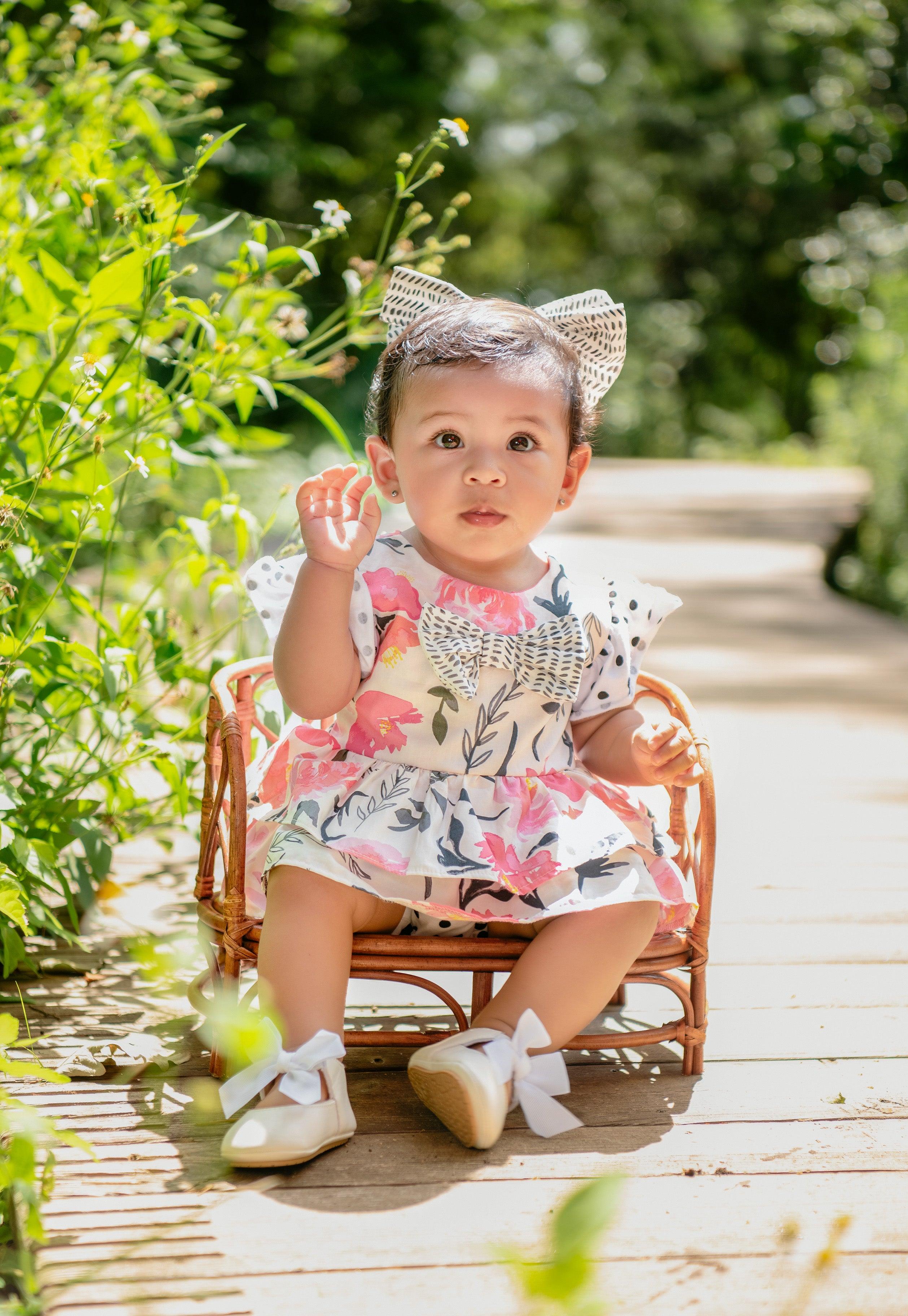 Buy Pretty In Pink Diaper Dress for Toddlers Online 