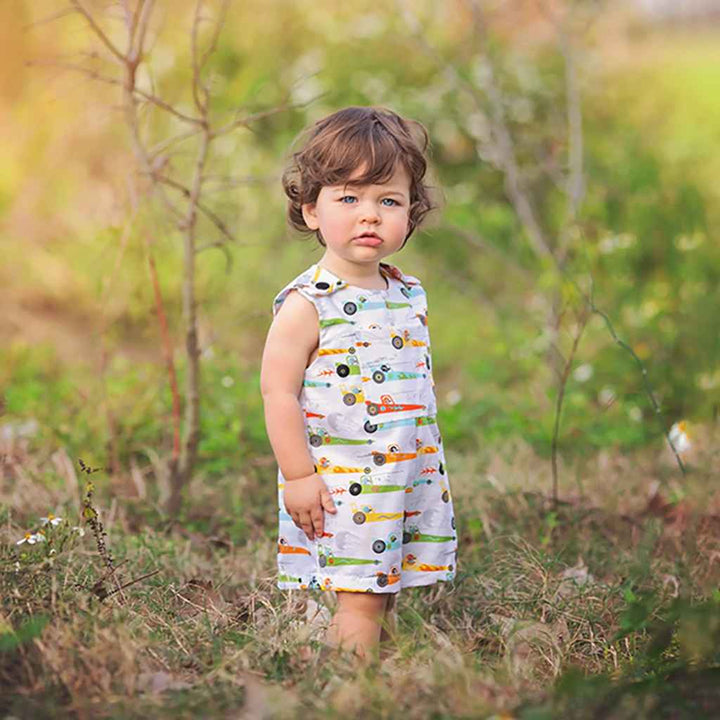 Buy Ready Set Go Newborn Boy Shortall 