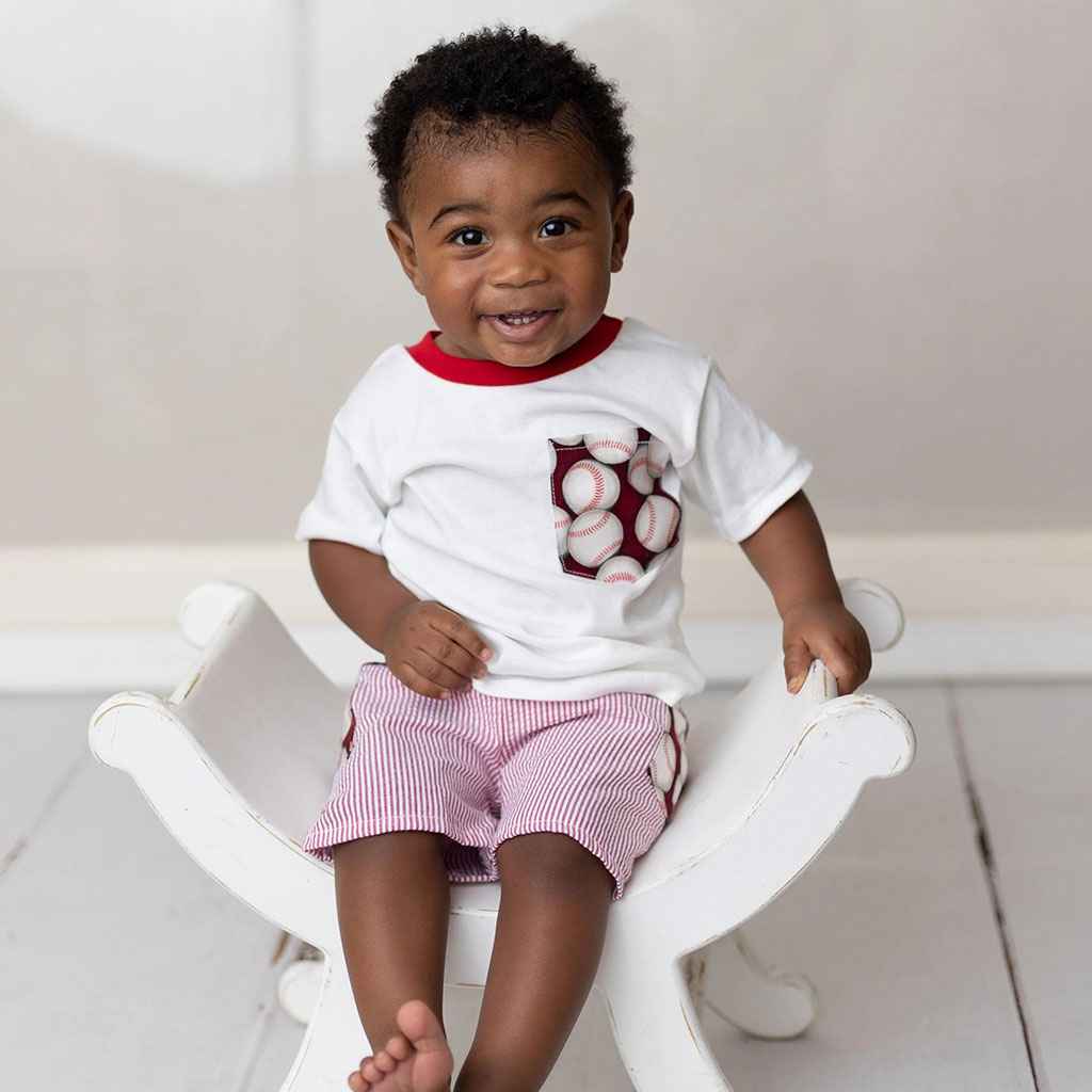 Buy Summer Playtime Baseball Short Set Online 