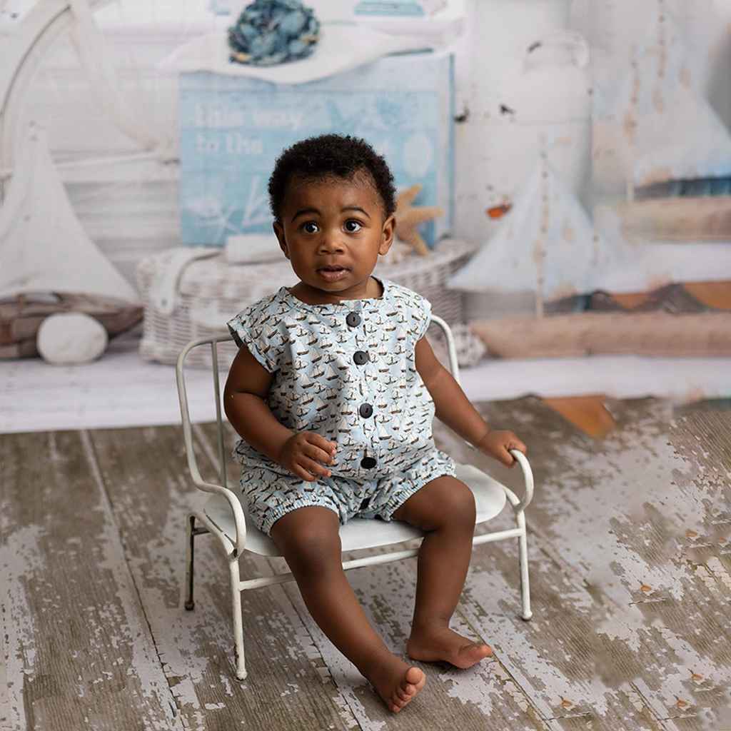 Buy Summer Playtime Ship Romper for Newborns